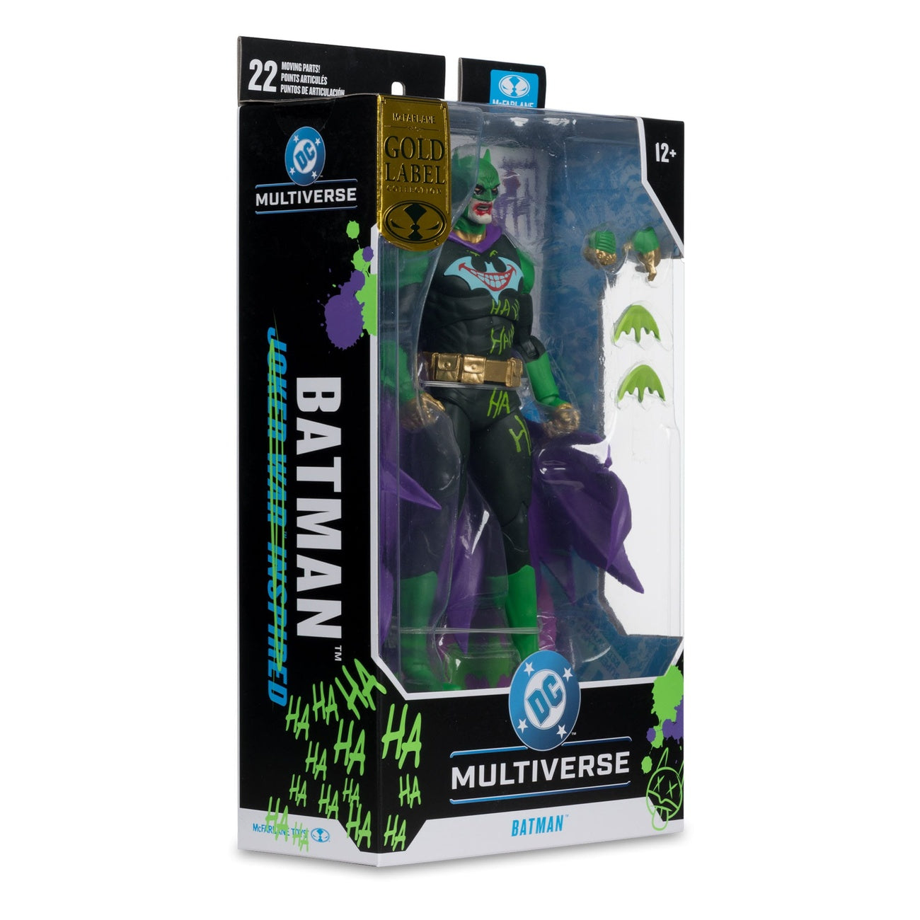 Product image DC Multiverse Action Figure Batman (Joker War) (Jokerized) (Gold Label) 18 cm