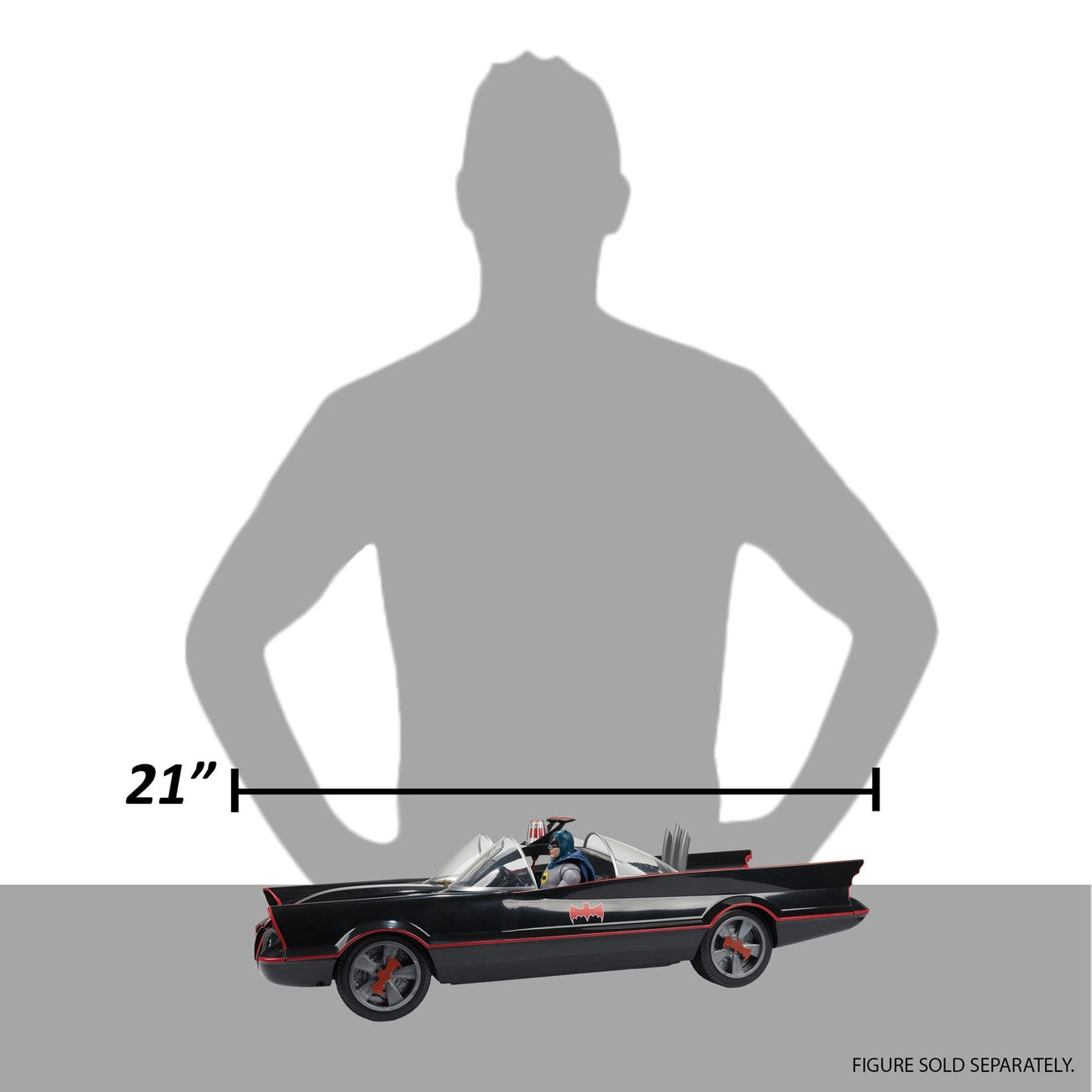 Product image Batman (1966) DC Multiverse Vehicle Batmobile 53 cm