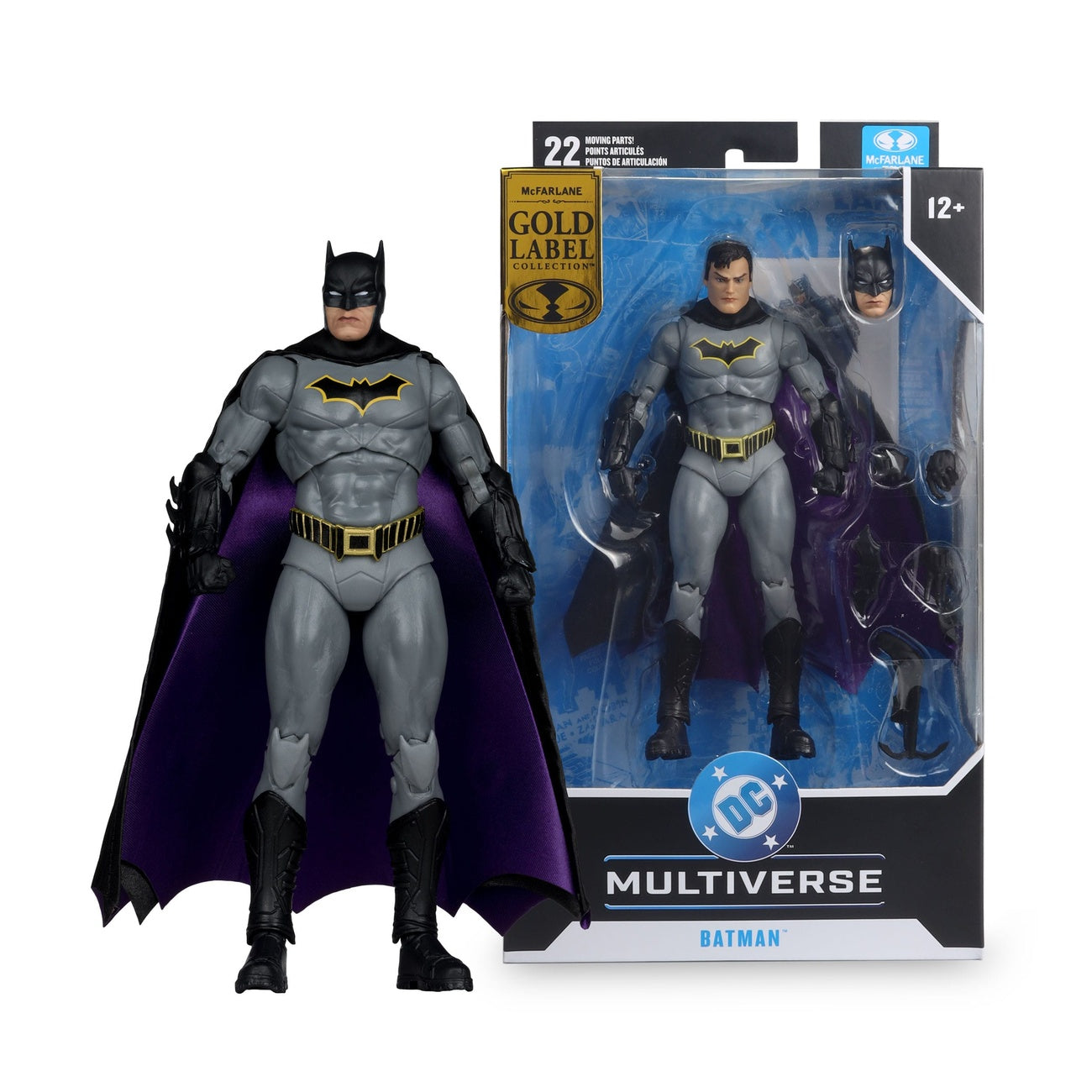 Product image DC Rebirth DC Multiverse Action Figure Batman (Gold Label) 18 cm