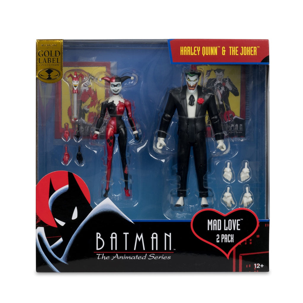Product image Batman: The Animated Series DC Direct Action Figures Harley Quinn & The Joker (Mad Love) (Gold Label) 18 cm