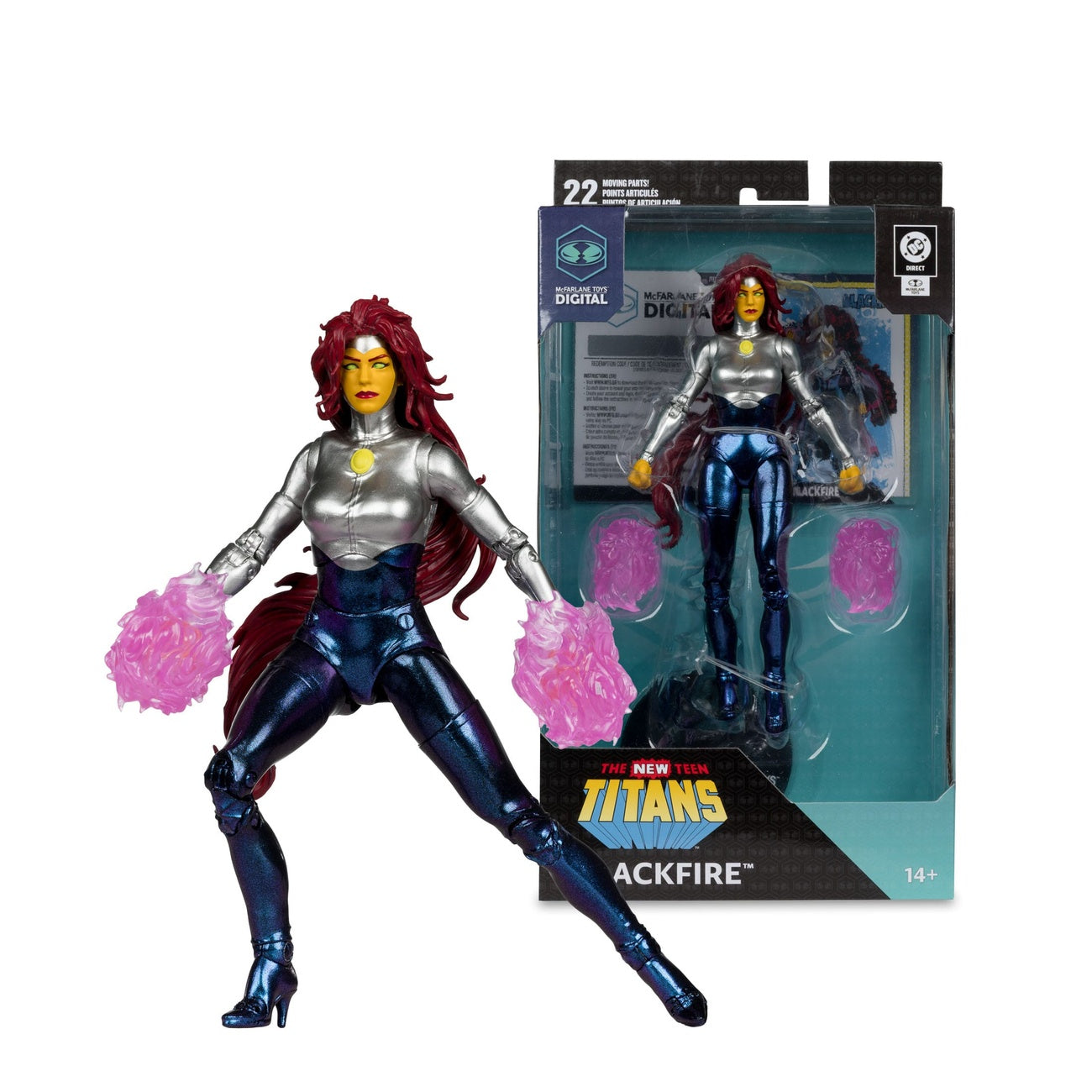 Product image DC Direct McFarlane Toys Digital Action Figure Blackfire (The New Teen Titans) 18 cm