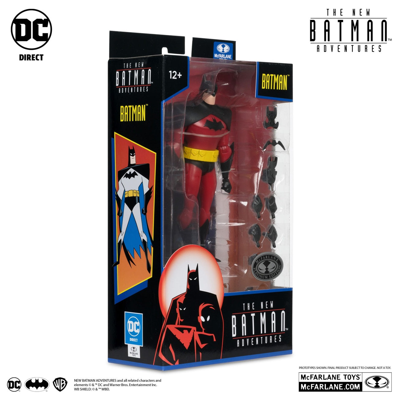 Product image The New Batman Adventure DC Multiverse Action Figure Batman (Silver) Platinum Edition 18 cm