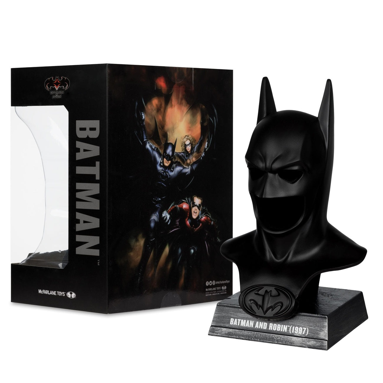 Product image Batman DC Direct Mini Replica 1/3 Batman Mask (Batman & Robin) 19 cm