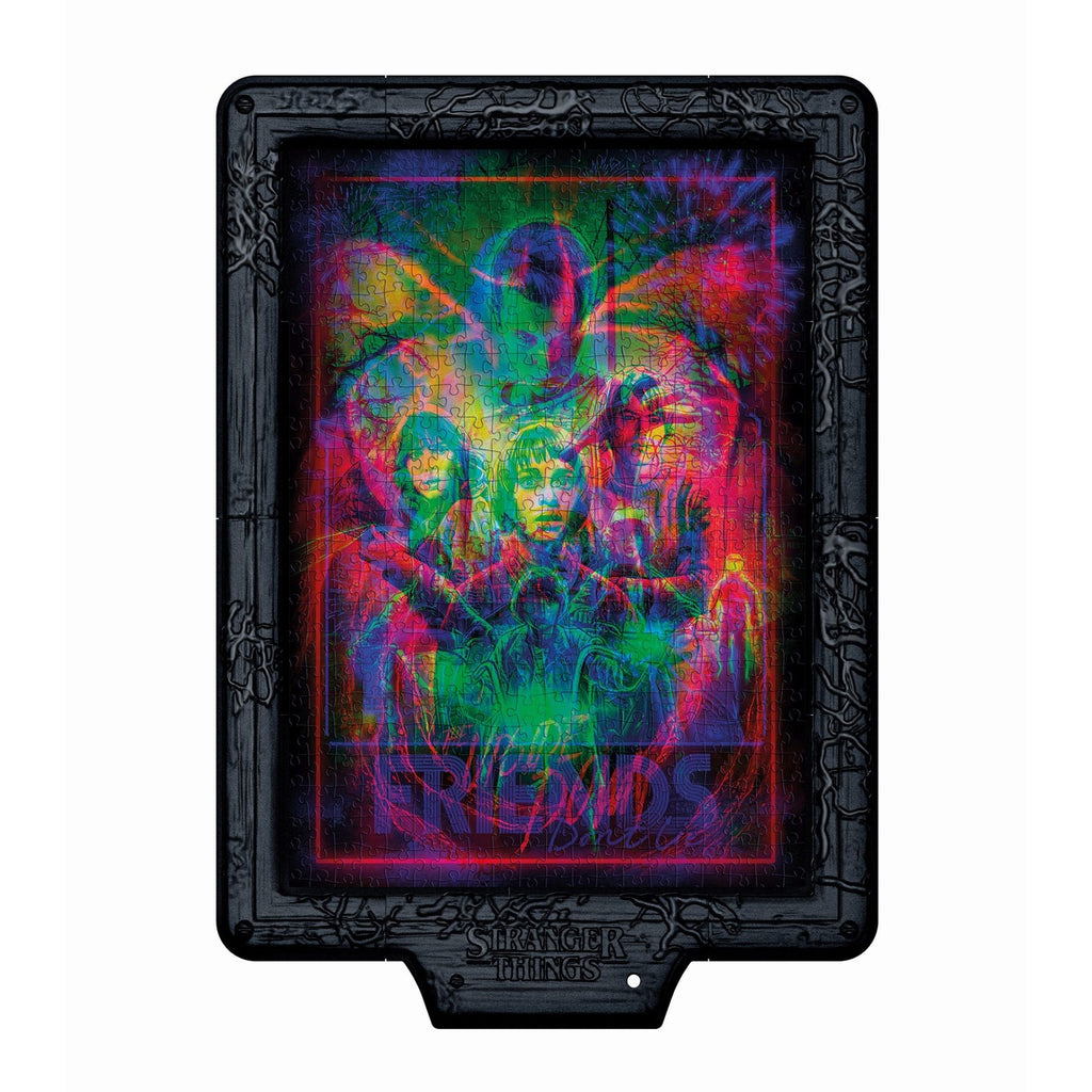 Product image Stranger Things Metamorphic Art Collection Puzzle with Glow Effect The Upside (520 pieces)