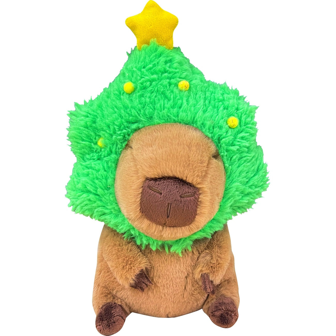 Product image Capybara Plush Figure Capybara with Christmas Tree 32 cm