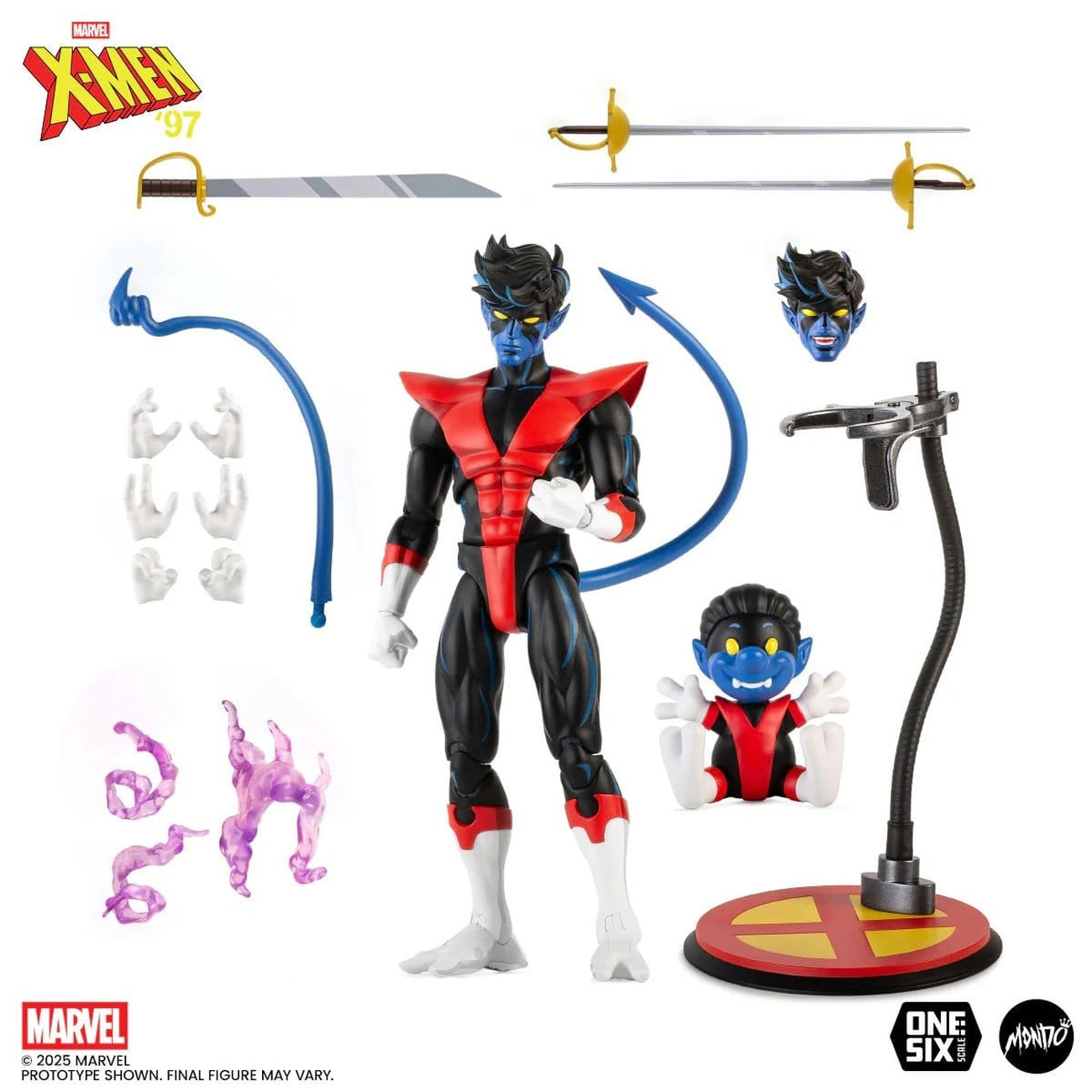 Product image X-Men '97 Action Figure 1/6 Nightcrawler 27 cm