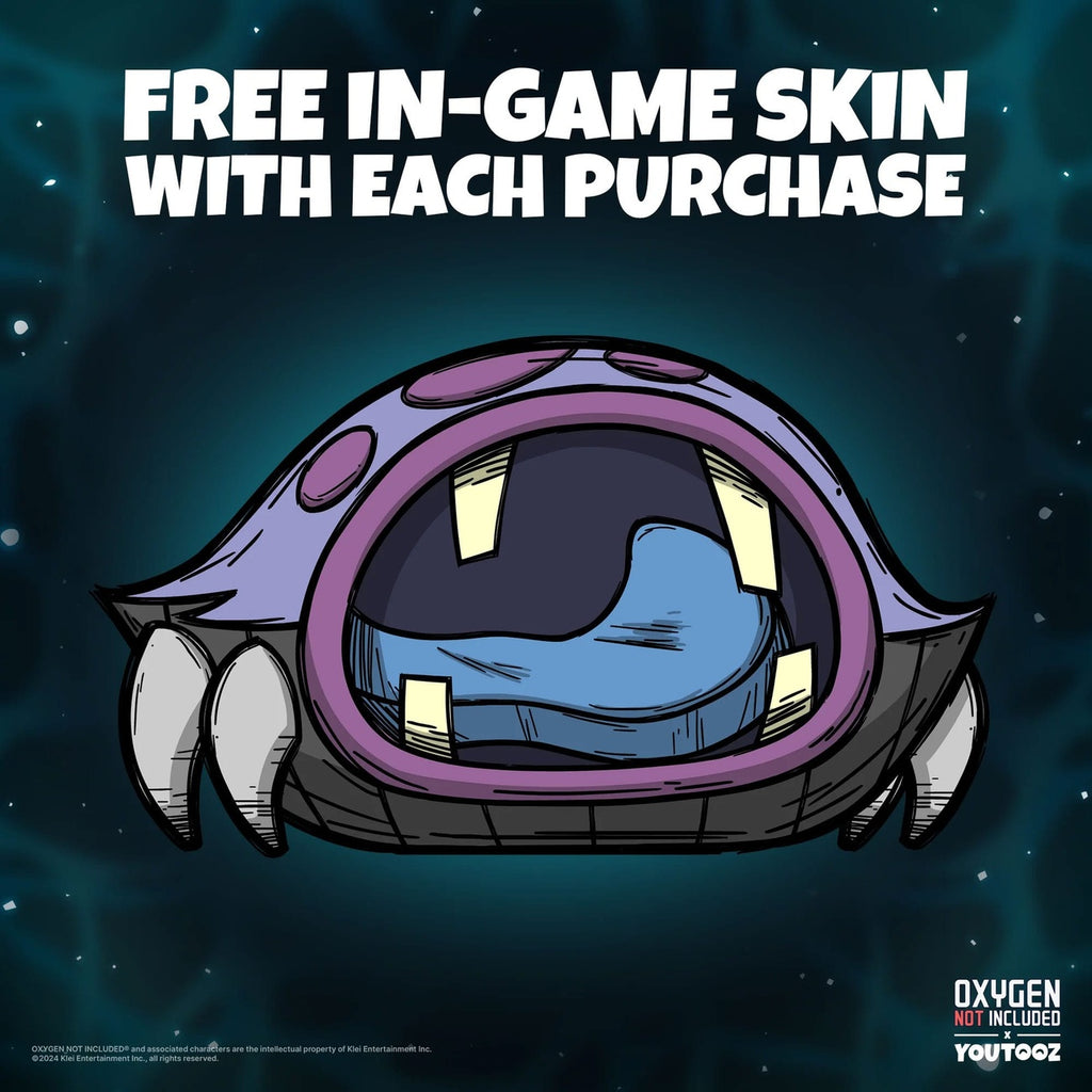 Product image Oxygen Not Included plush figure Hatch Shoulder Rider 15 cm