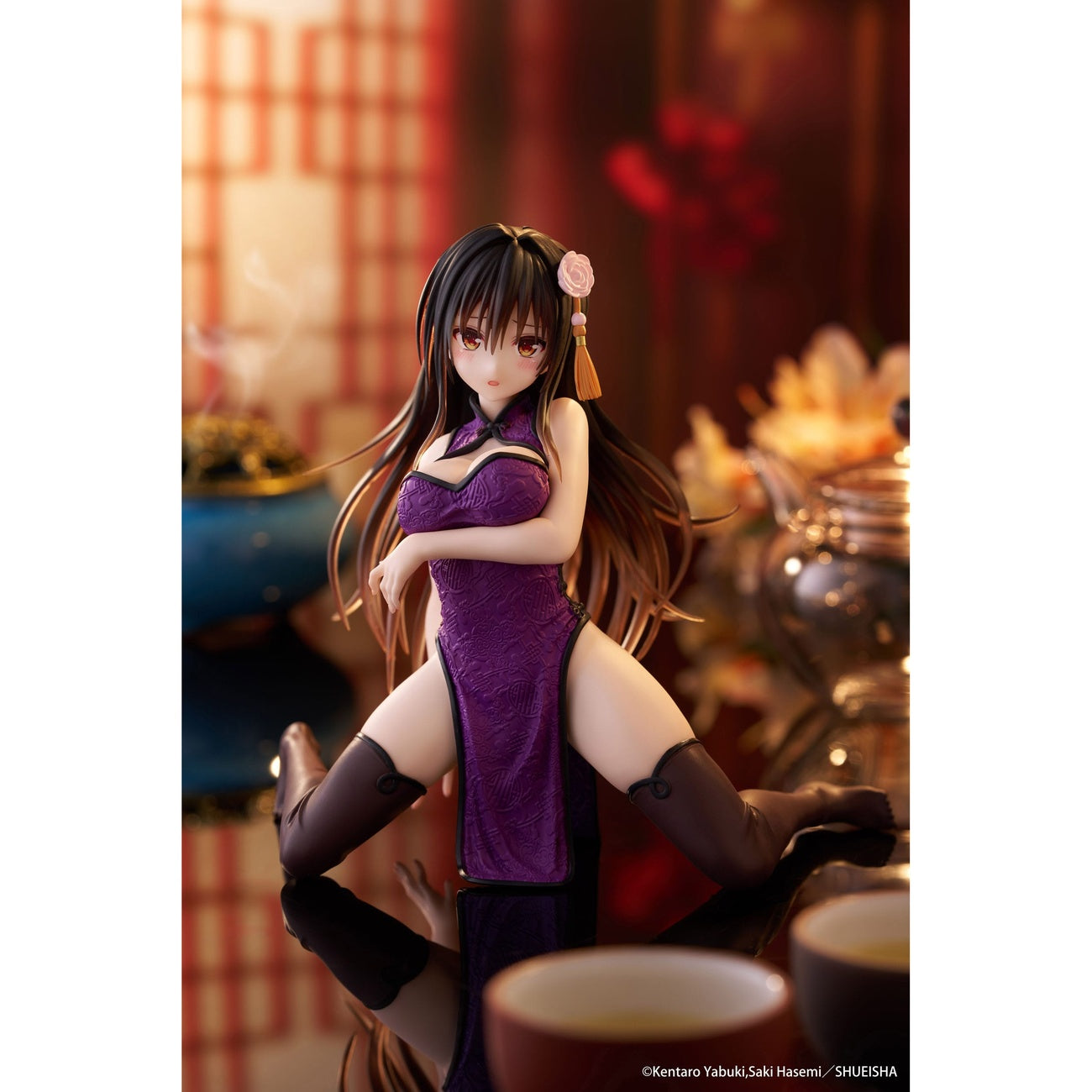 Product image To Love Ru Darkness Desktop Cute PVC Statue Yui Kotegawa (Chinese Dress Ver.) 13 cm