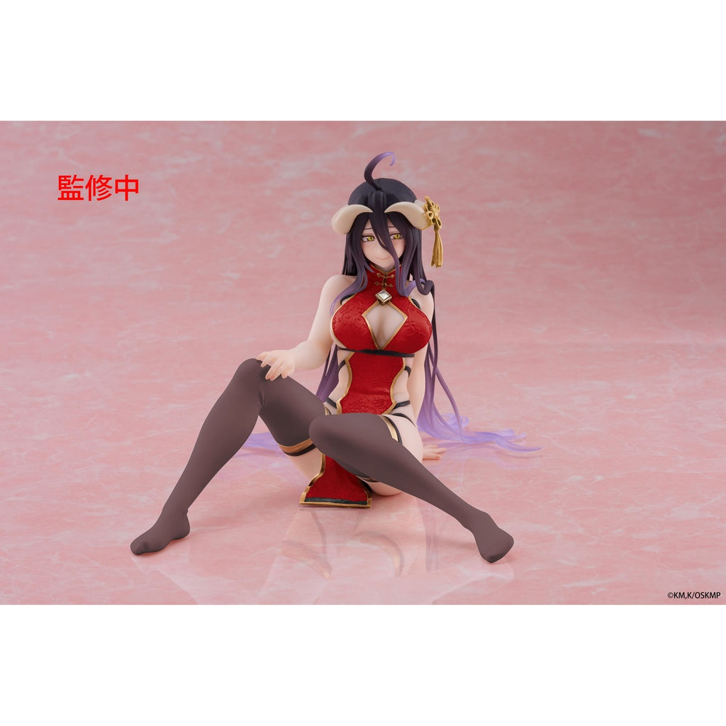 Product image Overlord PVC Statue Desktop Cute Figure Albedo Chinese Dress Ver. Renewal 13 cm