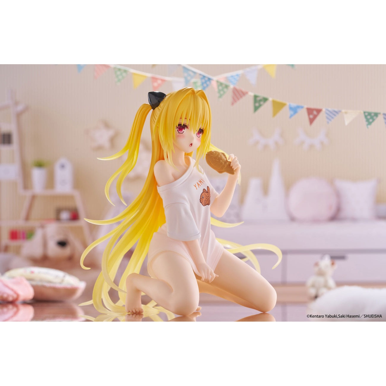 Product image To Love-Ru Darkness PVC Statue Desktop Cute Figure Golden Darkness Roomwear Ver. 13 cm