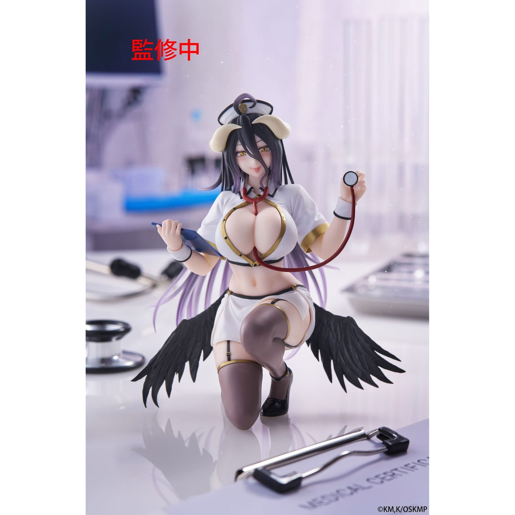 Product image Overlord PVC Statue Desktop Cute Figure Albedo Nurse Ver. Renewal 13 cm