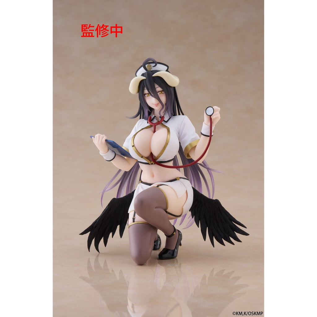 Product image Overlord PVC Statue Desktop Cute Figure Albedo Nurse Ver. Renewal 13 cm