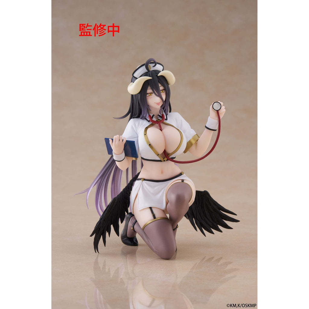 Product image Overlord PVC Statue Desktop Cute Figure Albedo Nurse Ver. Renewal 13 cm
