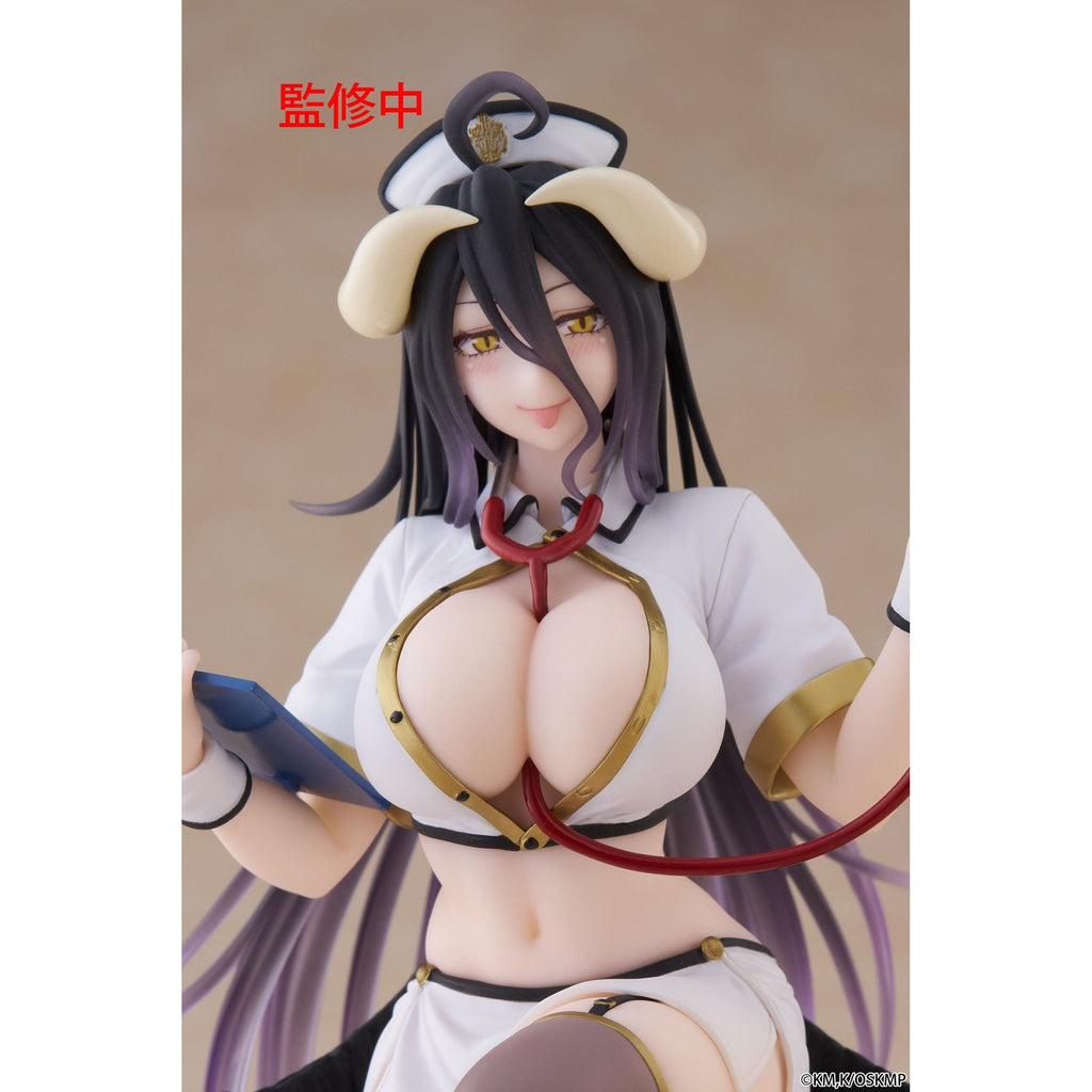 Product image Overlord PVC Statue Desktop Cute Figure Albedo Nurse Ver. Renewal 13 cm