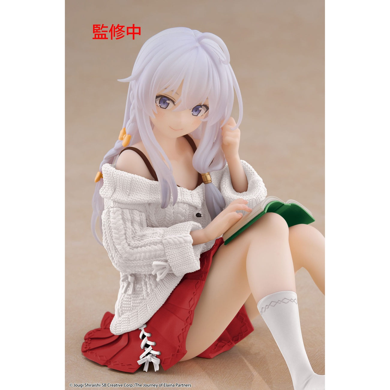 Product image Wandering Witch: The Journey of Elaina PVC Statue Desktop Cute Figure Elaina Casual Clothes Ver. Renewal 13 cm