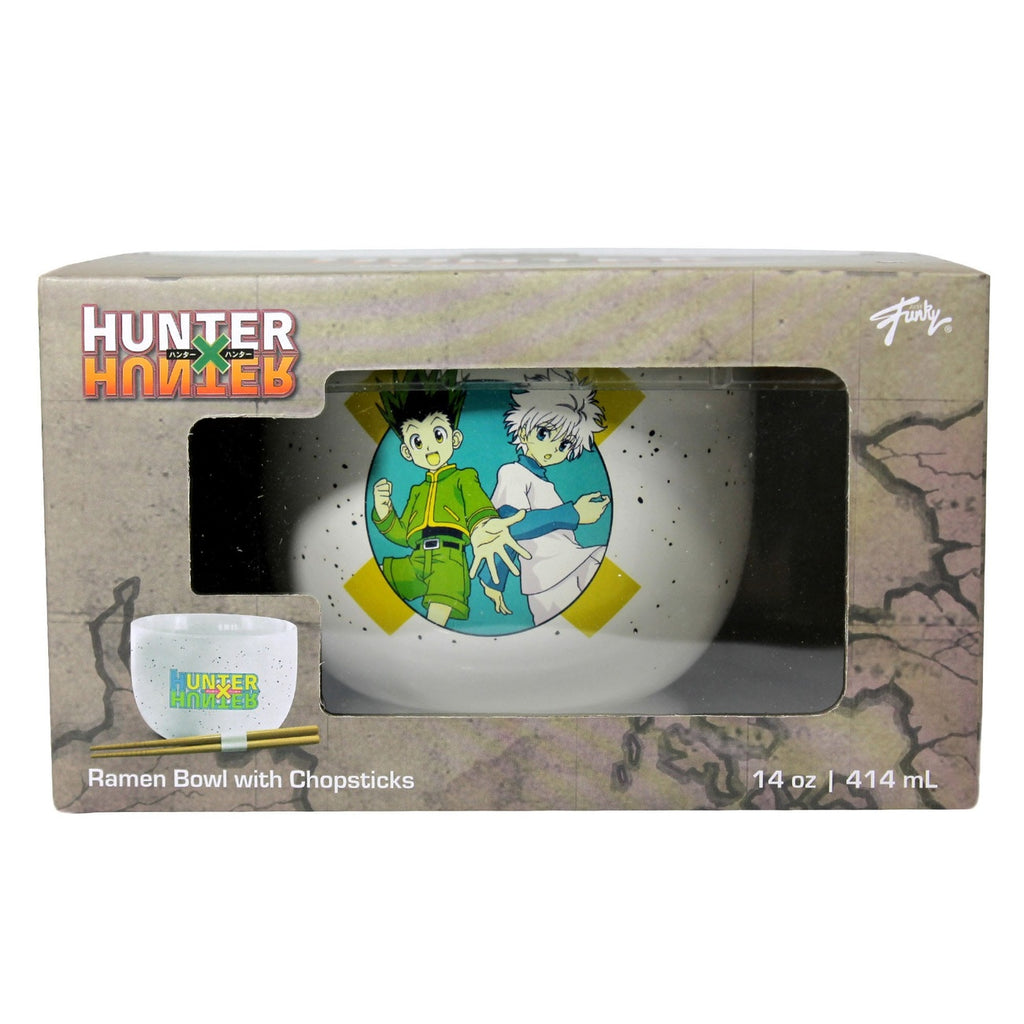 Product image Hunter x Hunter ramen bowl with chopsticks 414 ml