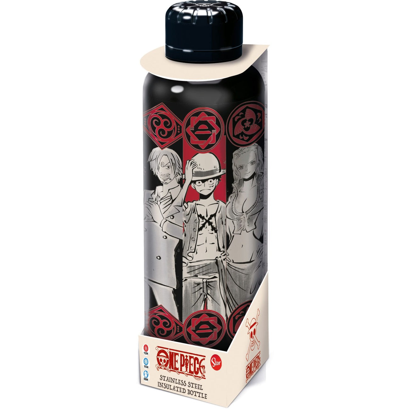 Product image One Piece Stainless Steel Water Bottle Character