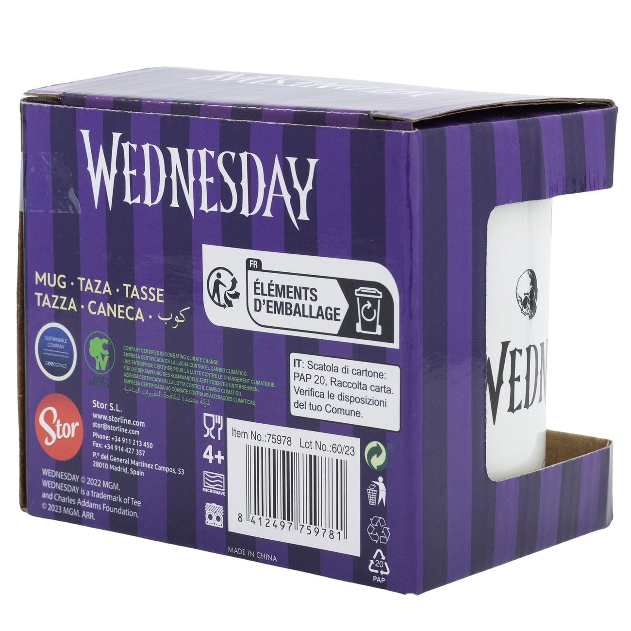 Product image Wednesday Mug Nevermore 325 ml