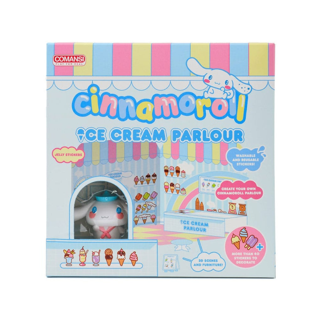 Product image Hello Kitty and Friends Mini Figure Sticker House Cinnamoroll Ice Cream Parlour