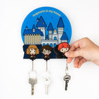Product image Harry Potter Key Rack incl. 3 Keyrings