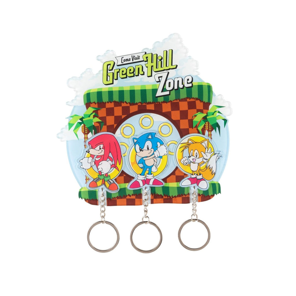 Product image Sonic the Hedgehog key rack incl. 3 keychains