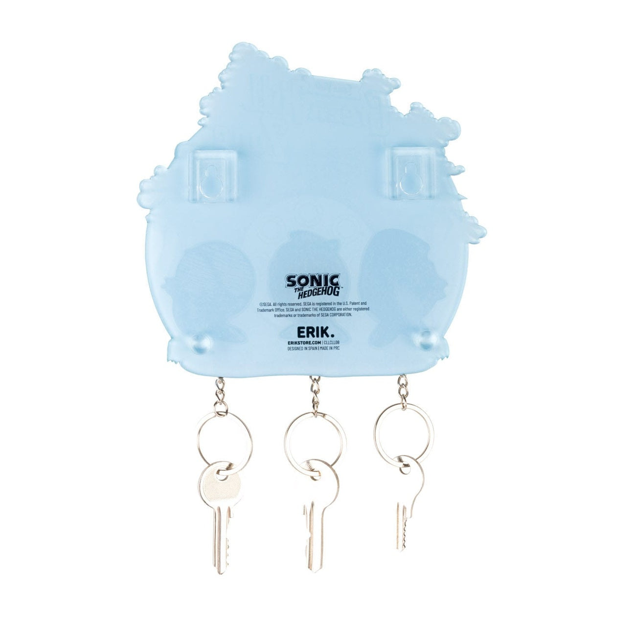 Product image Sonic the Hedgehog key rack incl. 3 keychains