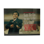 Product image Scarface Glass Poster Say Hello 40 x 30 cm