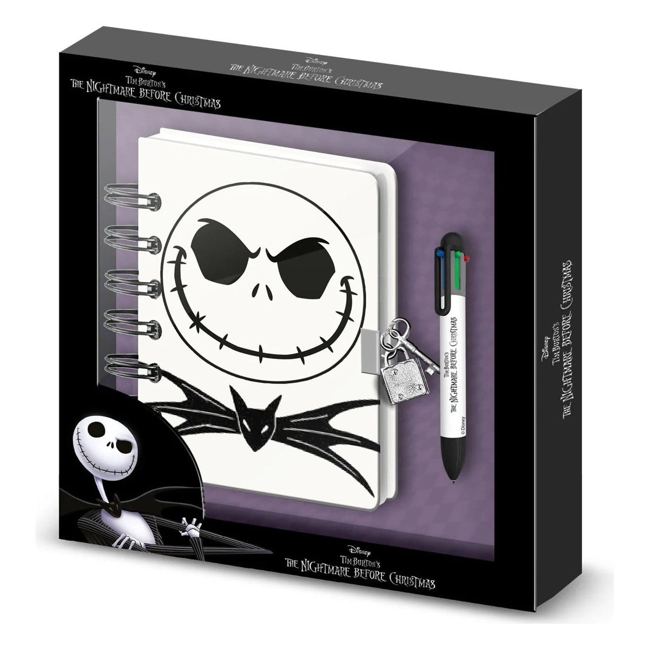 Product image Nightmare Before Christmas notebook with pen gift set Jack