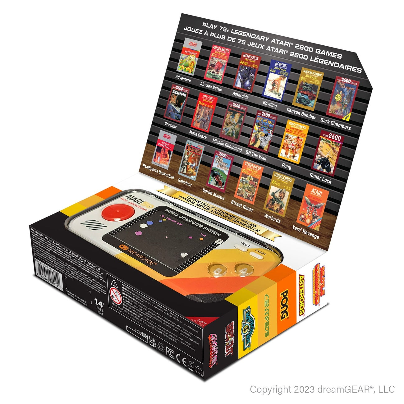 Product image Atari Portable Game Console Pocket Player Pro