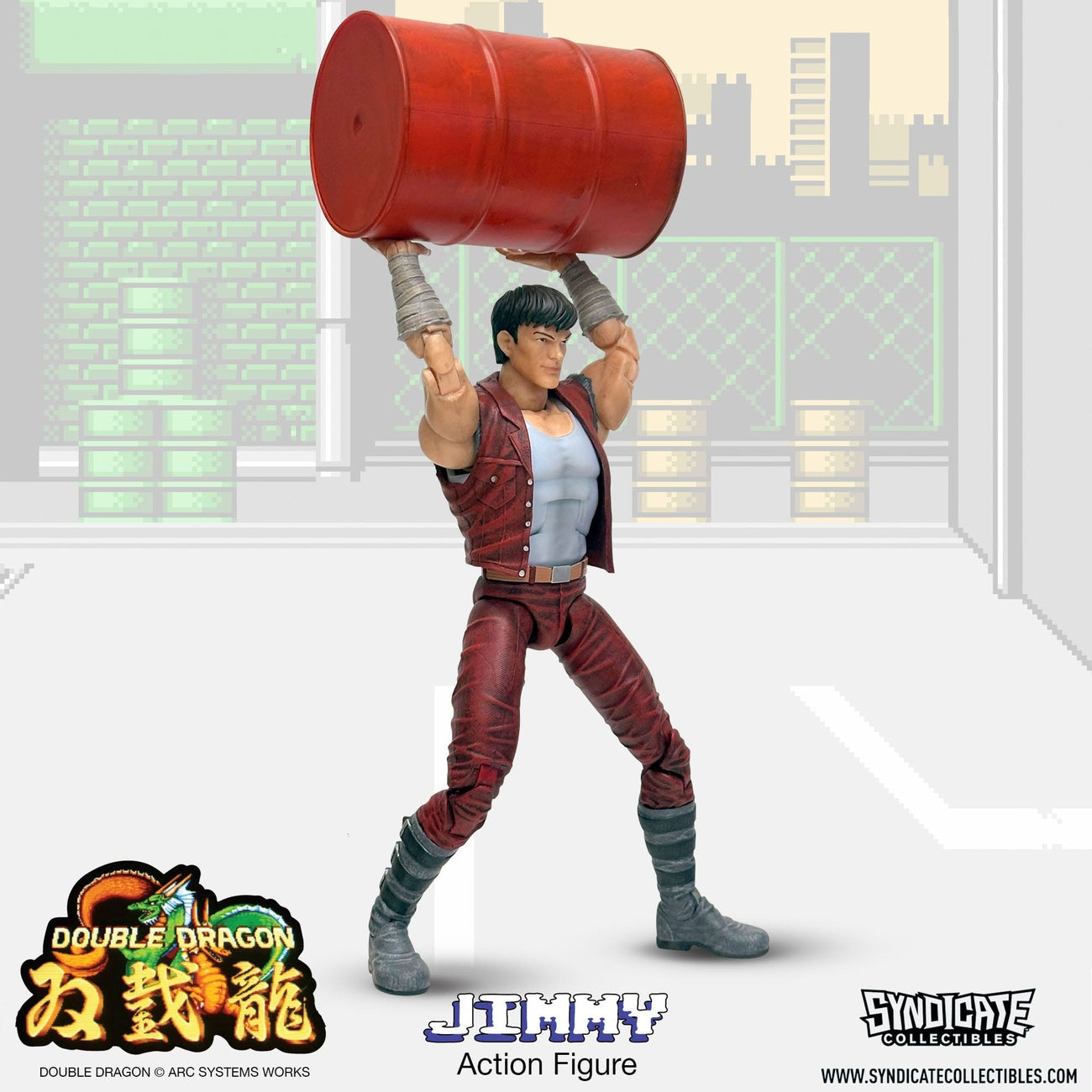 Product image Double Dragon Deluxe Action Figure 1/12 Jimmy 18 cm