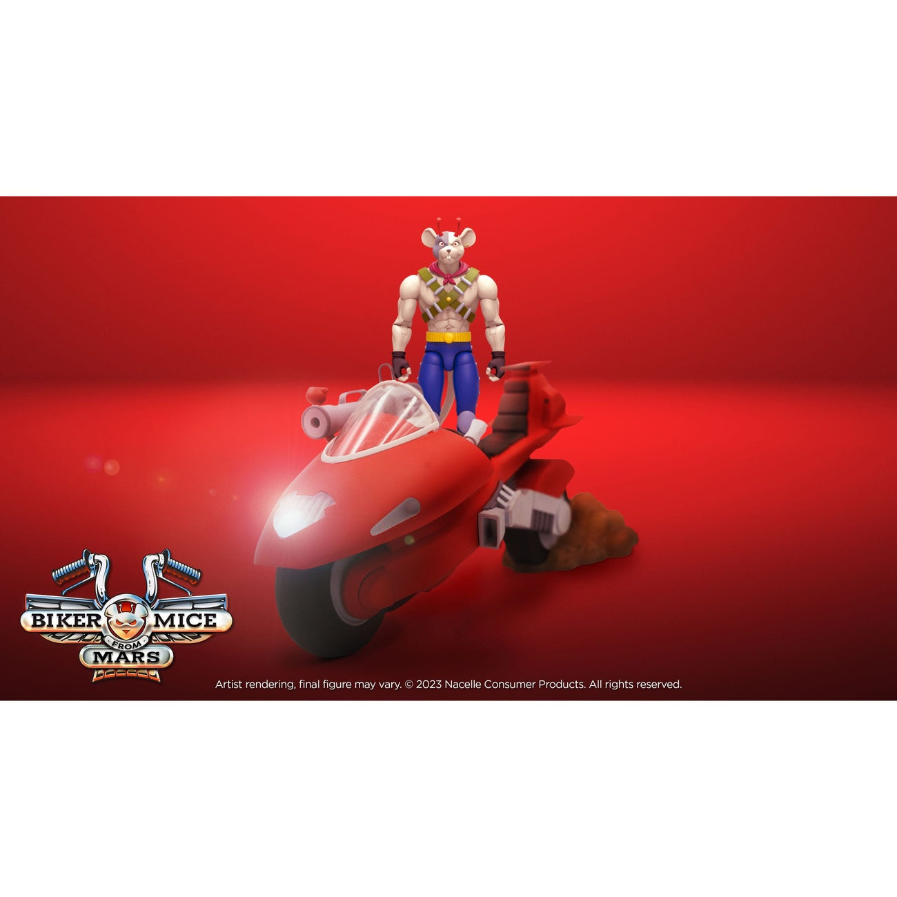 Product image Biker Mice From Mars Vehicle Vinnie's Radical Rocket Sled 25 cm