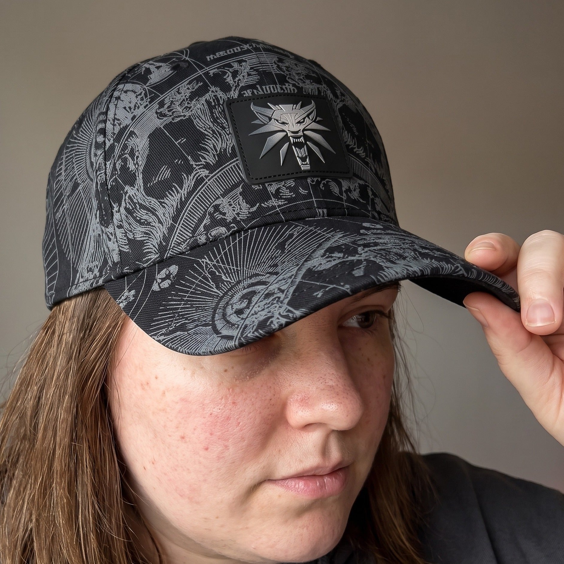 Product image The Witcher Baseball Logo Black
