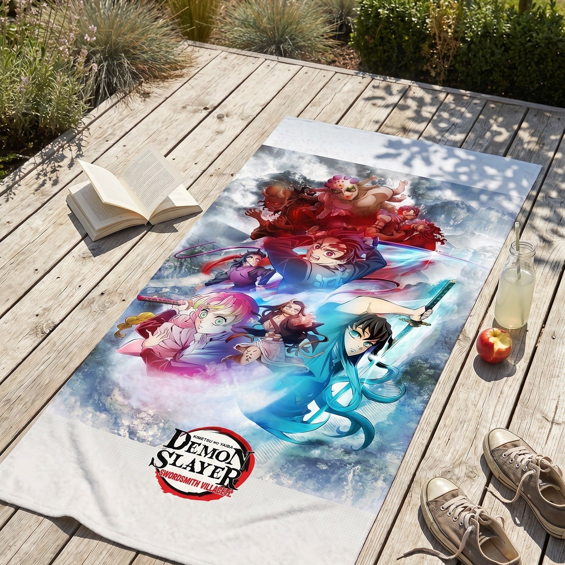 Product image Demon Slayer: Kimetsu no Yaiba Towel Swordsmith Village Arc 150 x 75 cm