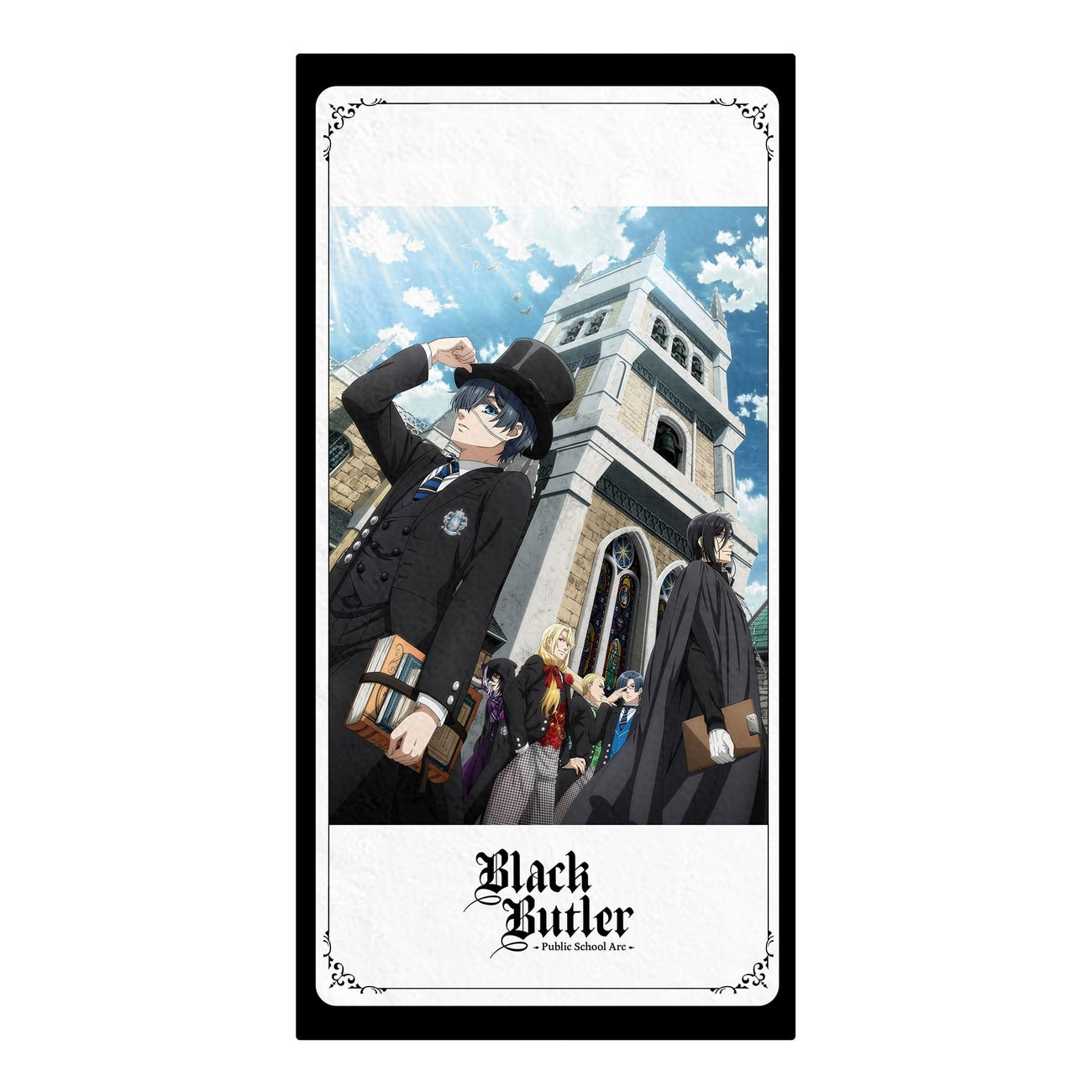 Product image Black Butler: Public School Arc Towel Ciel & Sebastian 150 x 75 cm