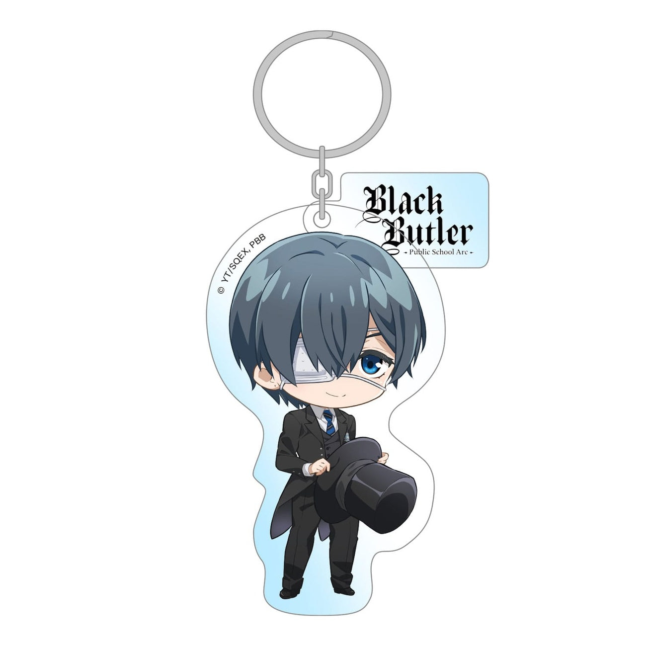 Product image Black Butler: Public School Arc Acrylic Keychain Ciel 7 cm