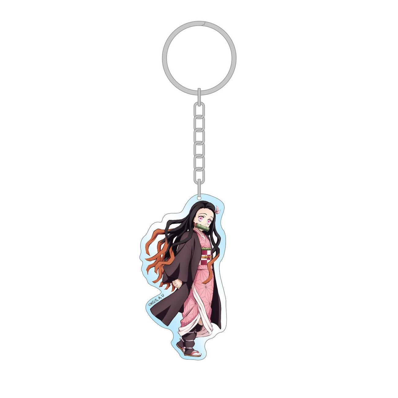 Product image Demon Slayer: Kimetsu no Yaiba Acrylic Keychain Nezuko Holographic 7 cm