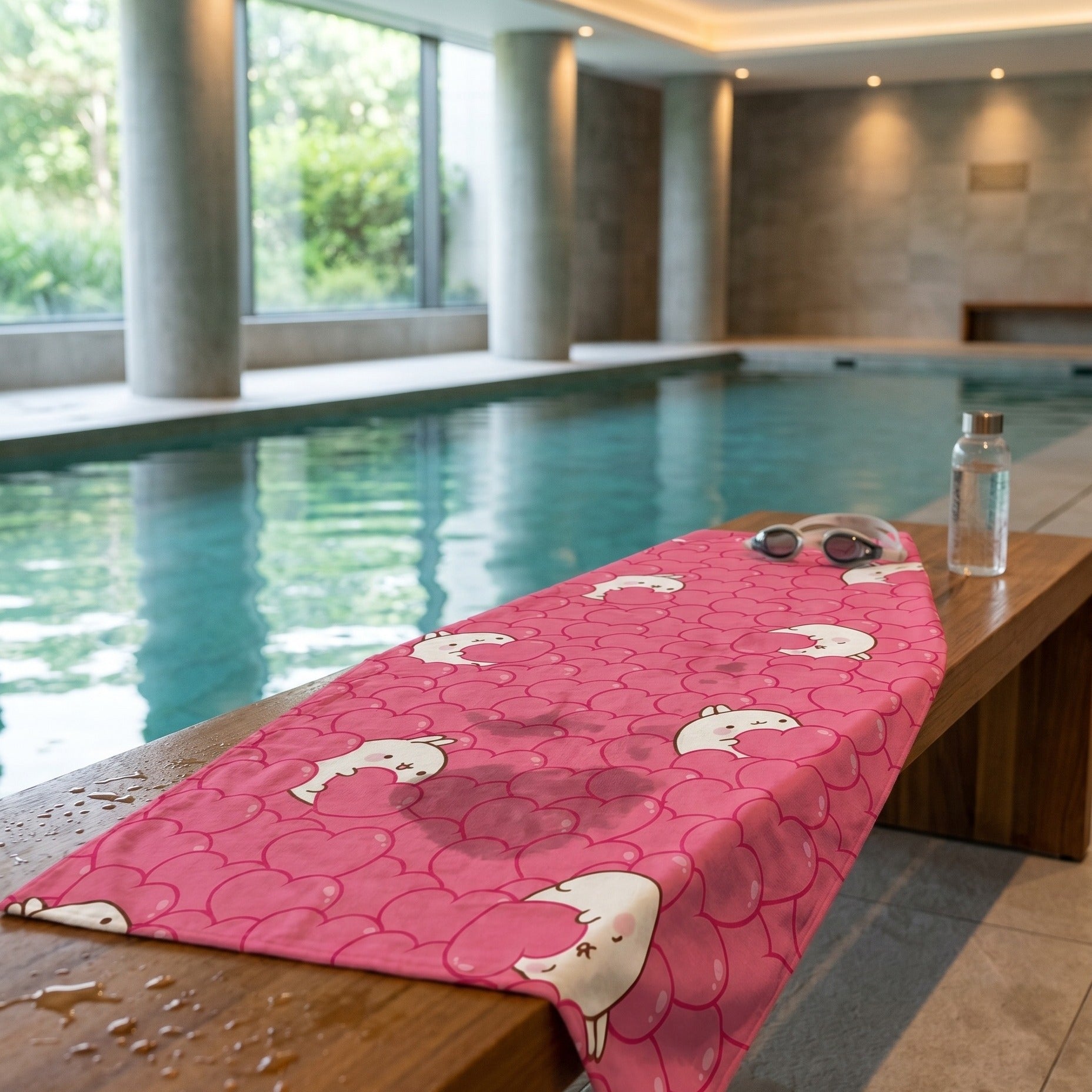 Product image Molang Towel Hearts 150 x 75 cm