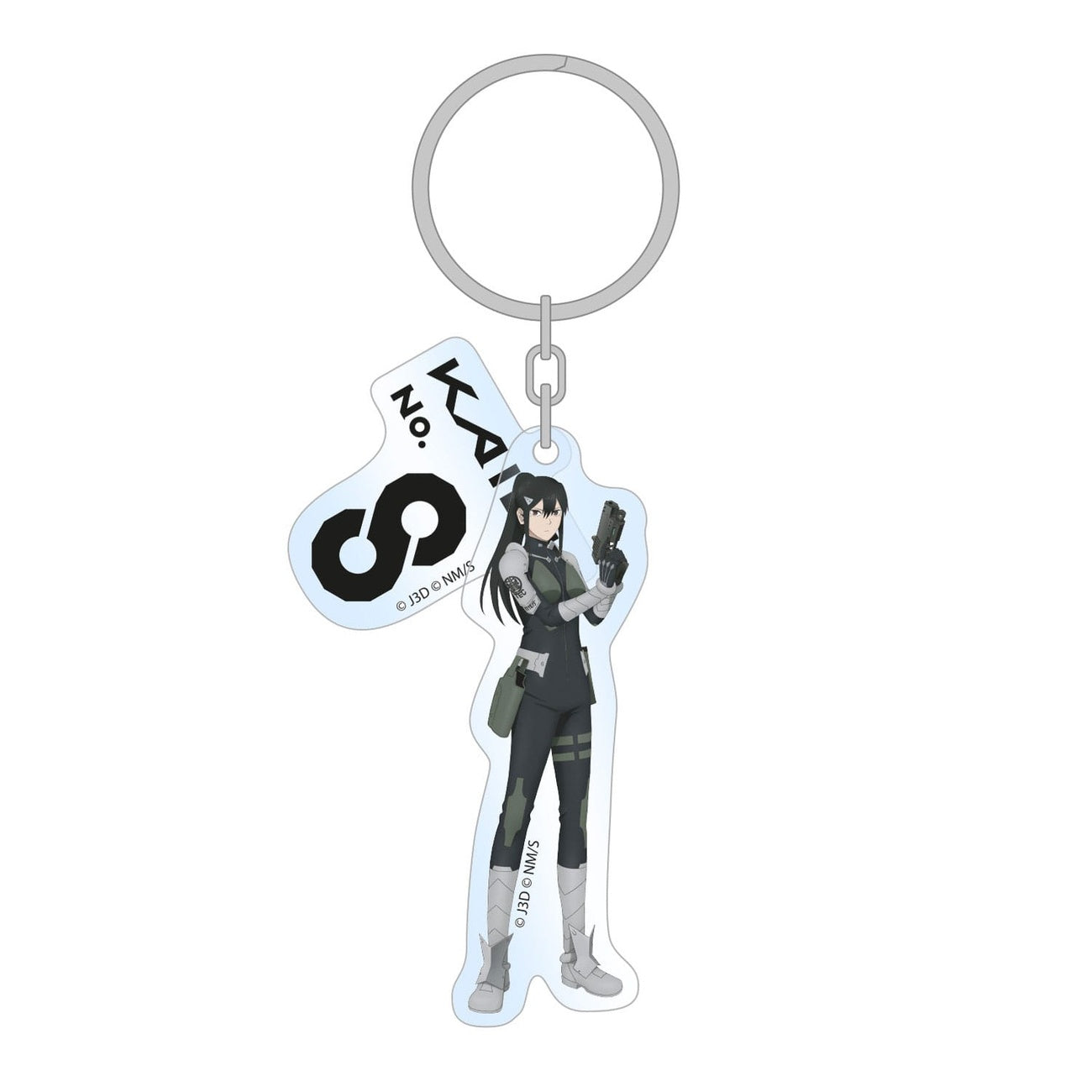Product image Kaiju No. 8 Acrylic Keychain Mina Ashiro Season 2 Holographic 7 cm