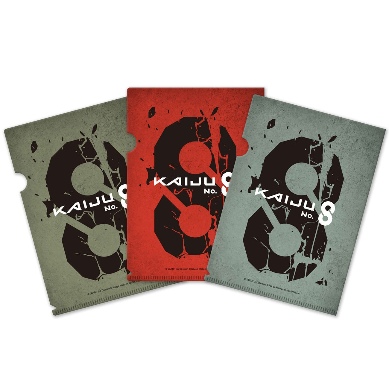Product image Kaiju No. 8 Clear Sleeves 3-Pack Season 2