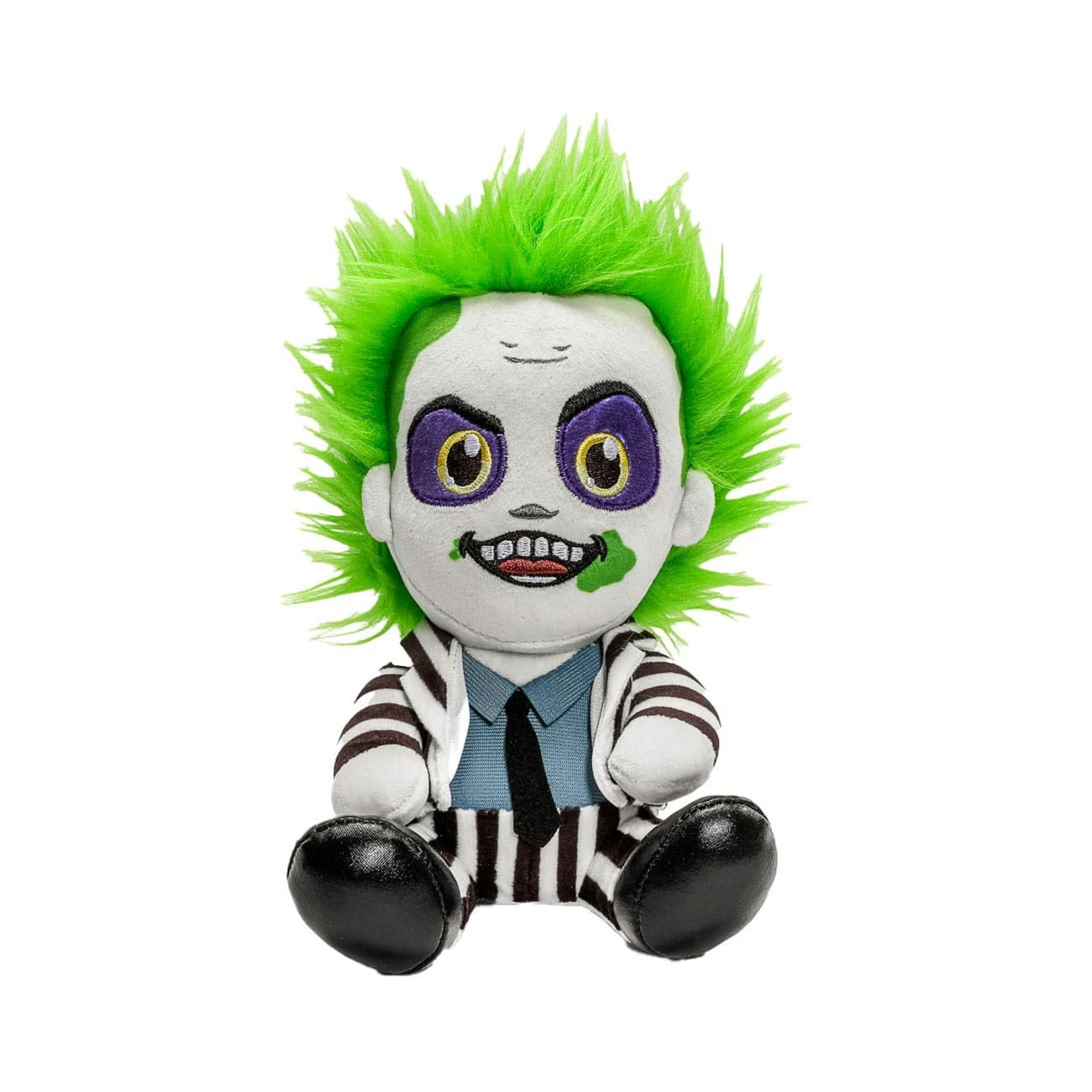 Product image Beetlejuice Phunny Plush Figure Beetlejuice Sitting with Striped Outfit 18 cm