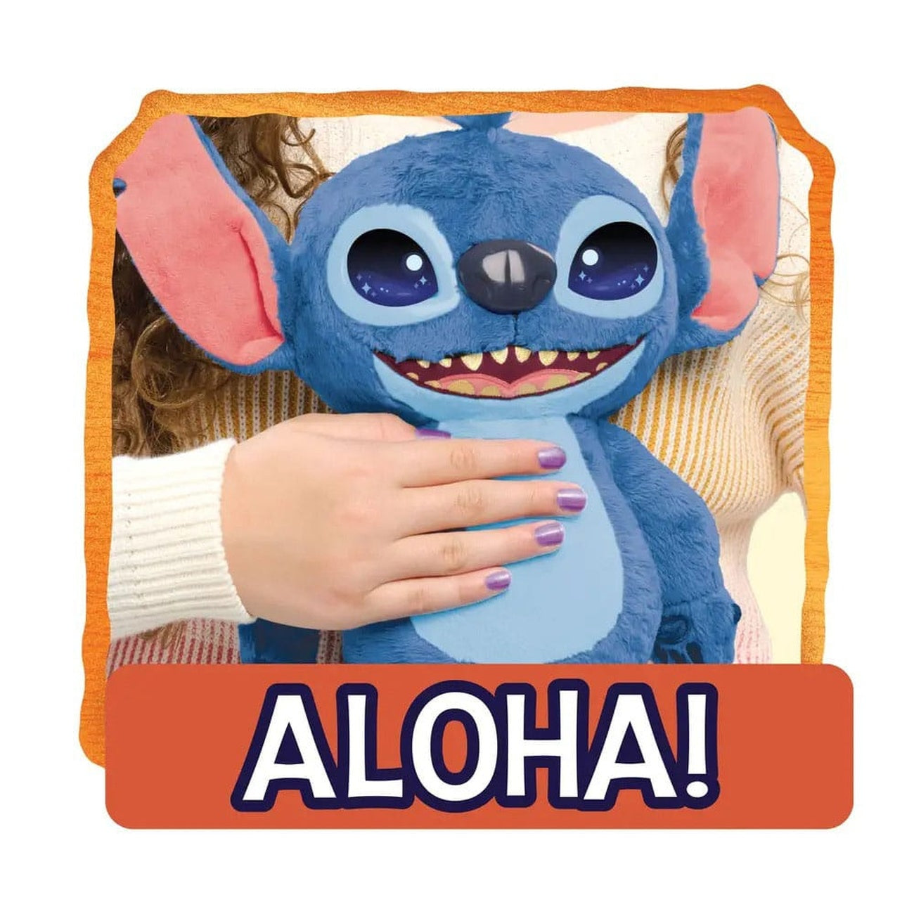 Product image Lilo & Stitch plush figure with LCD special effects and sounds The Many Mood Stitch 36 cm
