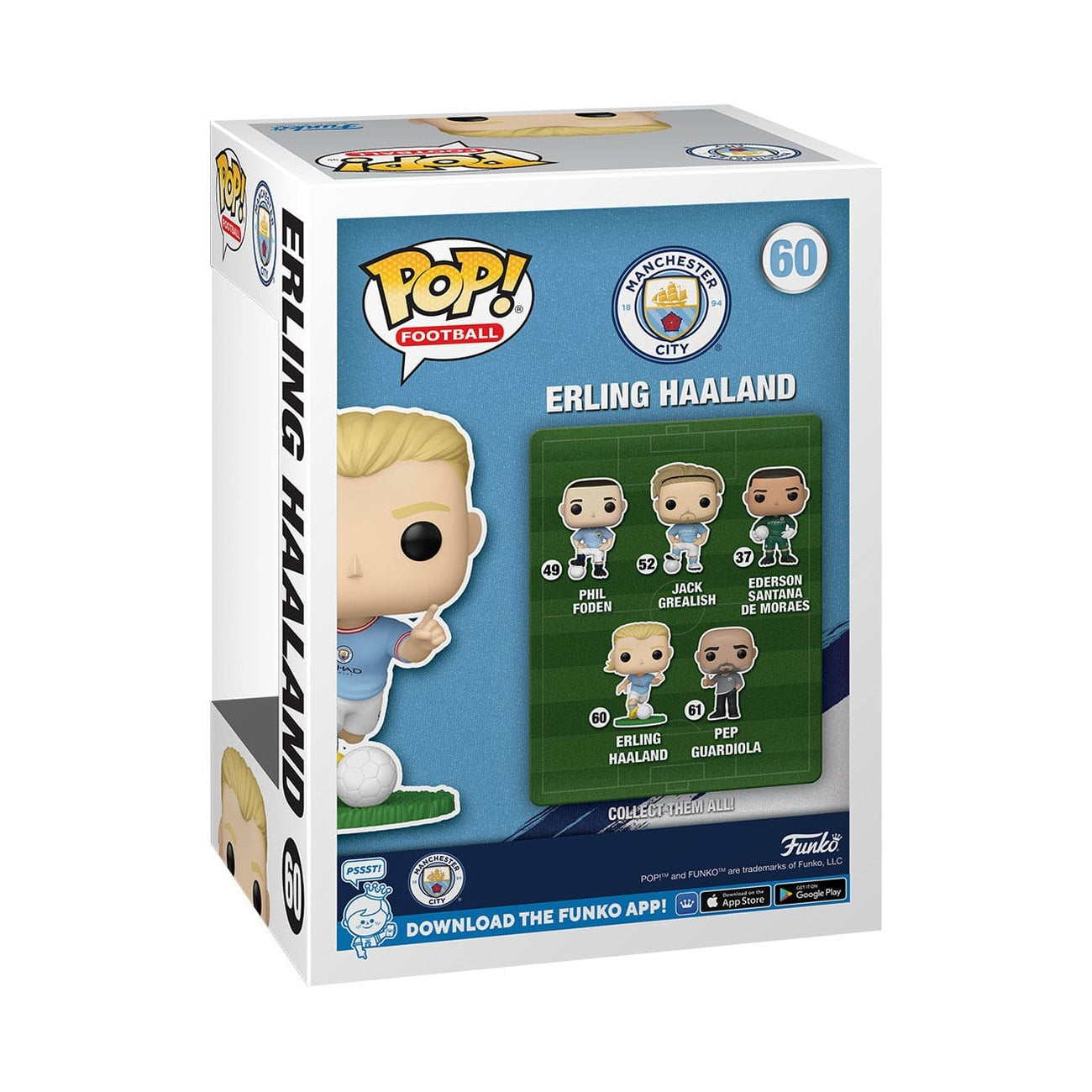 Product image EFL POP! Football Vinyl Figure ManCity - Erling Haaland 9 cm