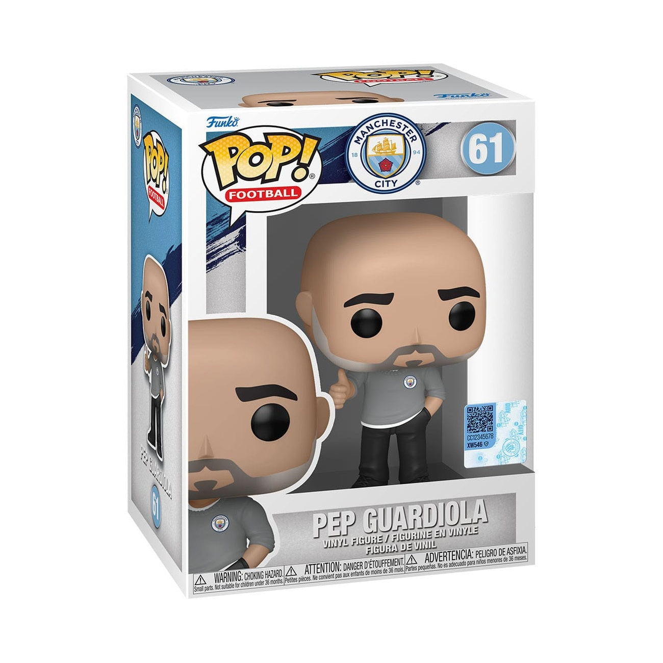 Product image EFL POP! Football vinyl figure ManCity - Pep Guardiola 9 cm