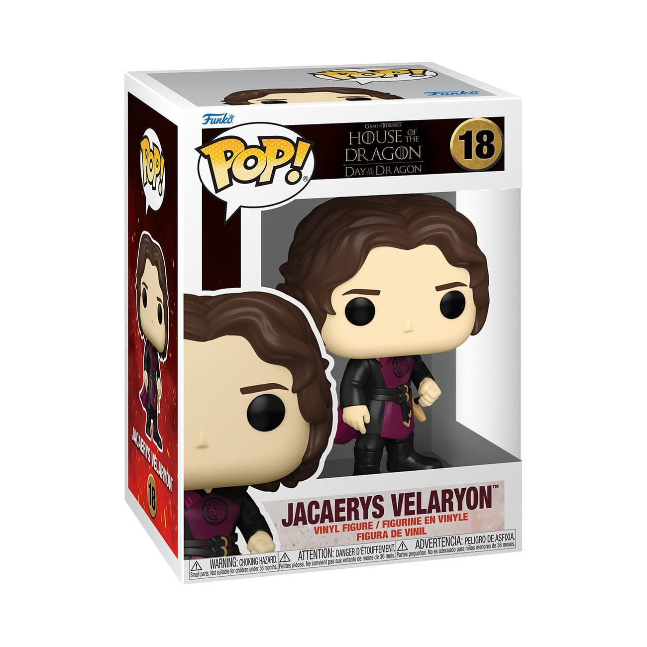Product image House of the Dragon POP! TV Vinyl Figure Jarcarys Valaryon 9 cm