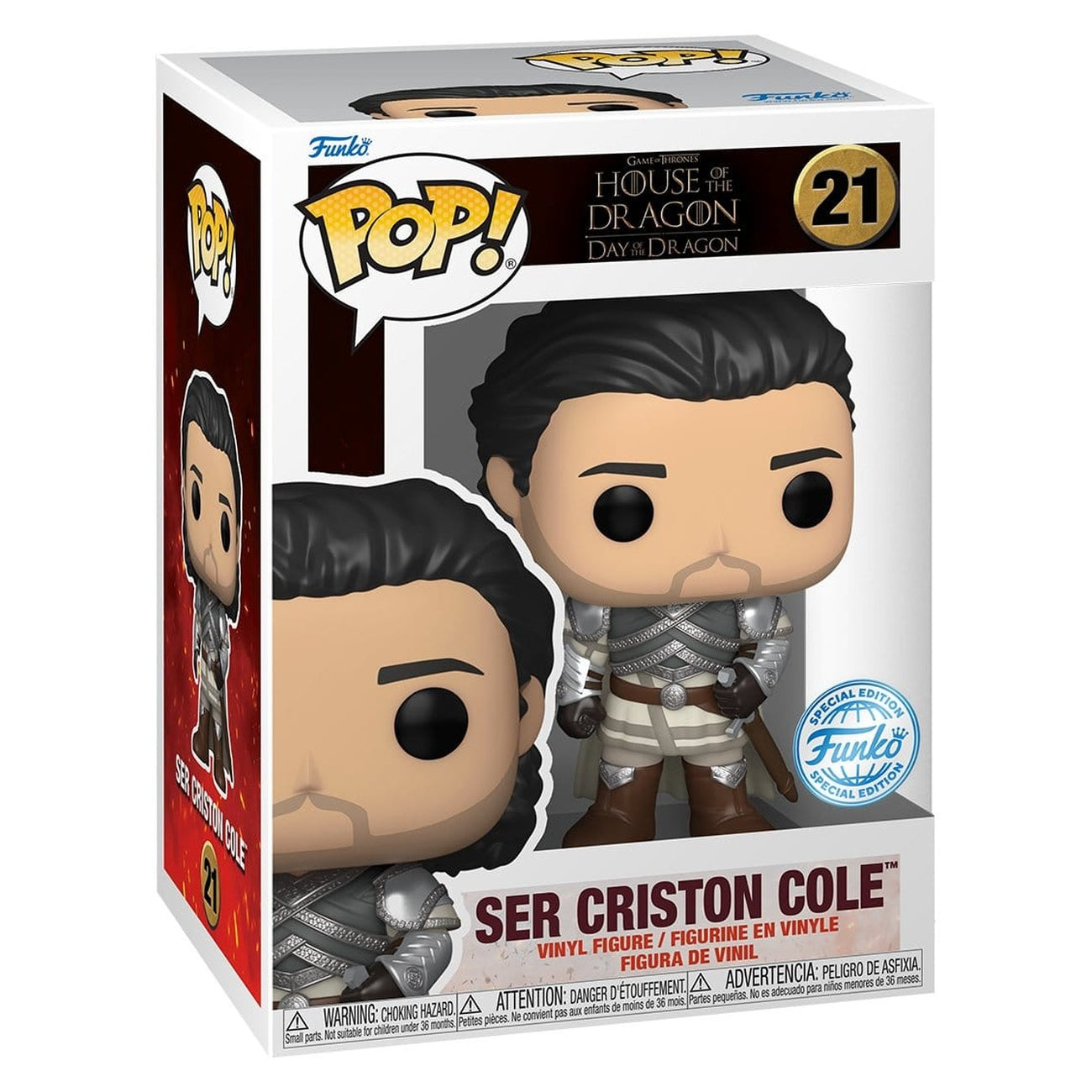 Product image House of the Dragon POP! Vinyl Figure Ser Criston Cole Exclusive Edition 9 cm