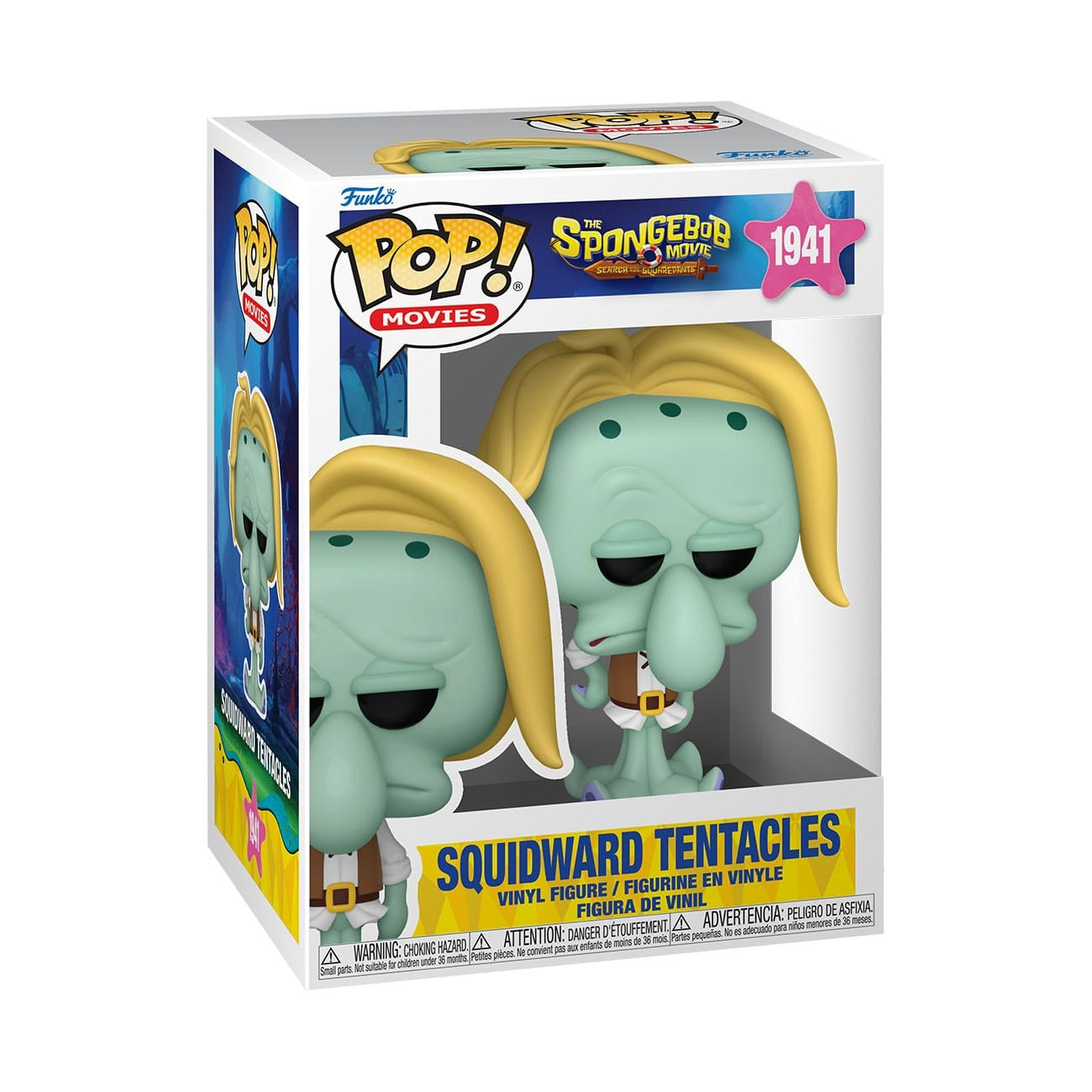 Product image SpongeBob SquarePants POP! Vinyl Figure Squidward Tentacles (Pirate) 9 cm