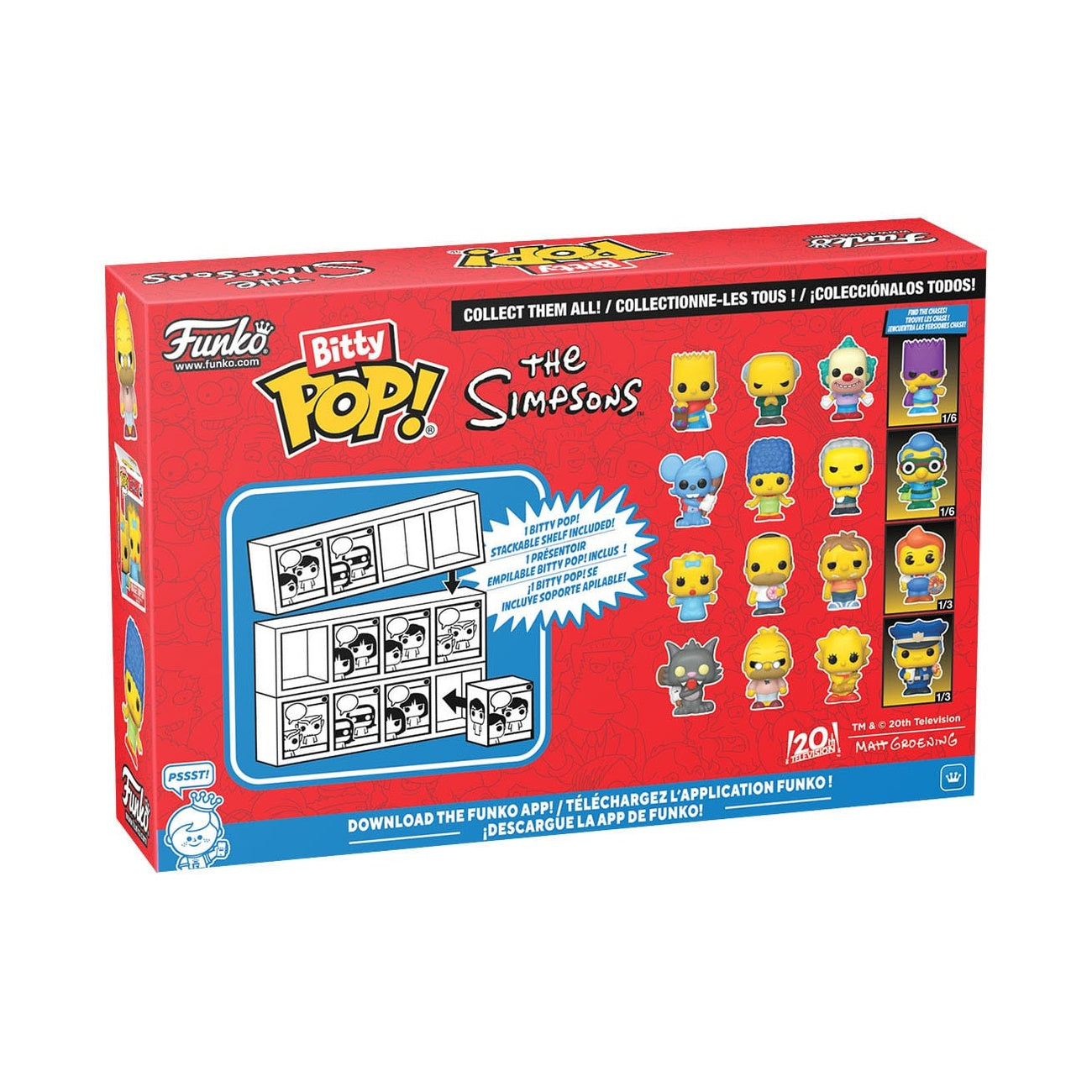 Product image The Simpsons Bitty POP! Vinyl Figures 4-Pack Series 2 2 cm