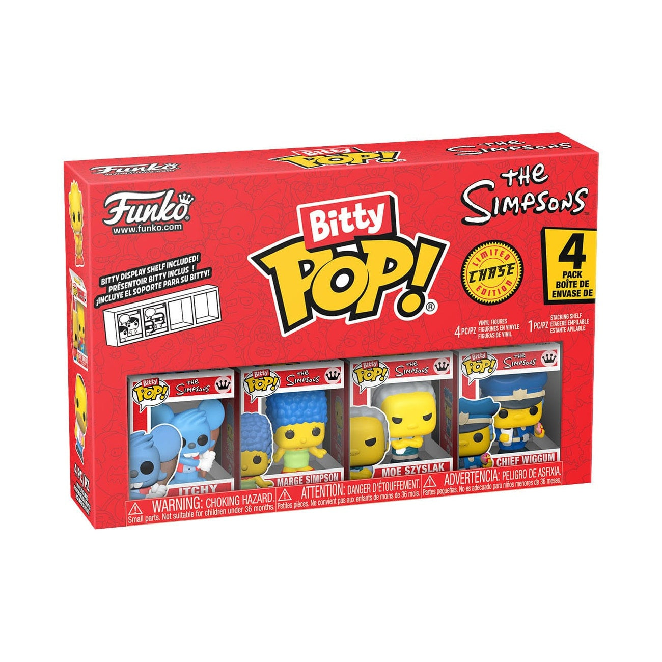 Product image The Simpsons Bitty POP! Vinyl Figures 4-Pack Series 2 2 cm