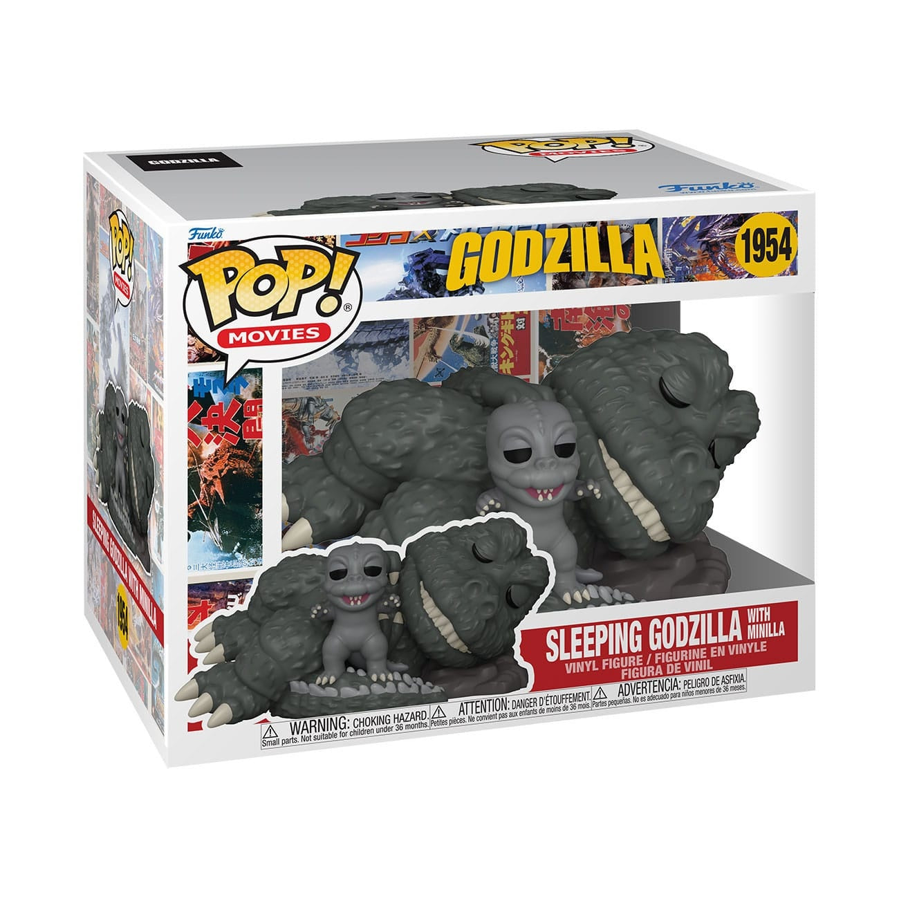 Product image Godzilla Super Sized POP! Movies Vinyl Figure Sleeping Godzilla with Minilla 15 cm