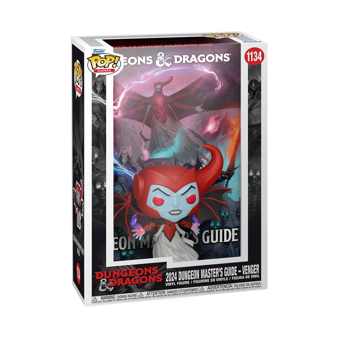 Product image Dungeons & Dragons POP! Book Cover Vinyl Figure 2024 Dungeon Master's Guide - Venger 9 cm